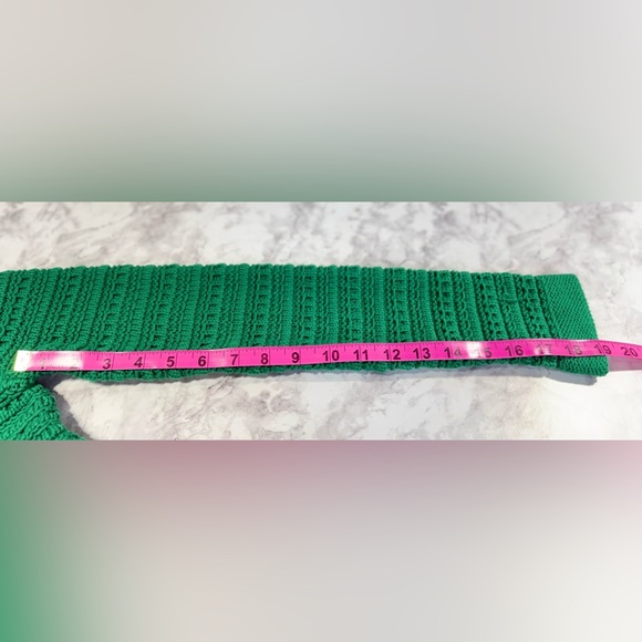 LOFT Vibrant Green Cardigan sweater jacket - Picture 4 of 7